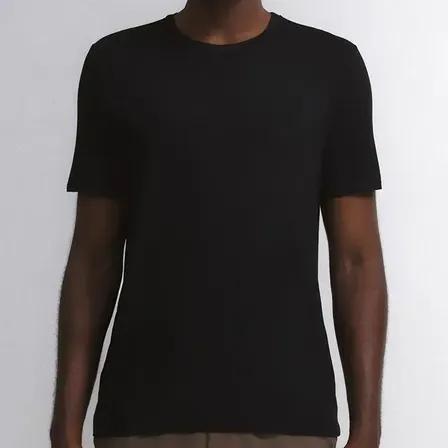 Camiseta Masculina Insider Light Preta G Gola U